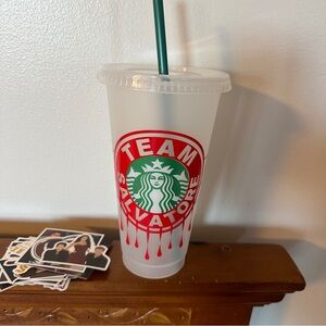 The Vampire Diaries Starbucks Cup